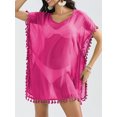 thumbnail image 2 of Argulvti Bikini de Plage pour Femmes, Tenue de Plage Couvre-Maillot à Franges, Robe d'Été pour Dames, 2 of 7