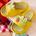 thumbnail image 3 of Kids Slide Sandals Cute Non-Slip Shower Slippers Indoor Slide Shoes for Children, 3 of 10