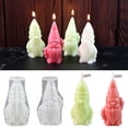 thumbnail image 3 of Matsuzay 2 piezas 2 uds moldes de silicona navideños DIY molde de silicona para hacer decoraciones navideñas de yeso obra de arte Kits para hacer velas, 3 of 6