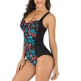 thumbnail image 5 of Fengqque Women's New Splicing Swimsuit Sexy Casual Bikini Piece Swimsuit, 5 of 9