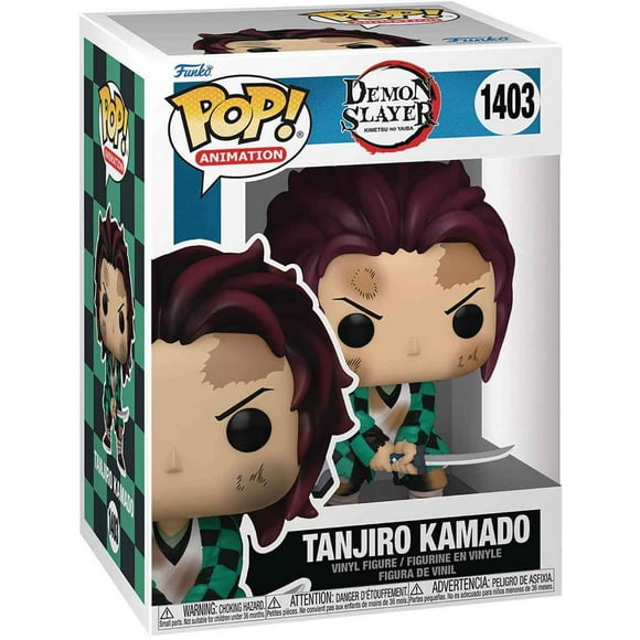 Pop Animation Demon Slayer 3.75 Inch Action Figure - Tanjiro Kamado #1403