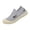 Gray_006, variant on Women’s Breathable Knit Platform Walking Shoes, Hollow Cutout Slip On Closed Toe Casual Sneakers Non-Slip Thick Sole Daily Outdoor Footwear 10(EU-43) 43
