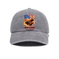 thumbnail image 1 of Visors Baseball Cap Unisex Washed Soft Top Sun Hat For Outdoor Activities Seasonal Use And Letter Print, 1 of 2