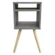 thumbnail image 1 of Buro Smart Hogare Mesa De Noche Gris Hogare Buro Smart Hogare, 1 of 8