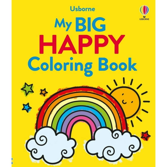 My Big Happy Coloring Book, 96 pages (Paperback)