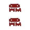 thumbnail image 4 of Tholdsy RC Car Swing Arm Professional Metal RC Car Repuestos Kit de brazo oscilante RC resistente al desgaste para RC Car D12 Modelo Adultos Niños Rojo Rojo 2piezas Tholdsy CBP208542, 4 of 5