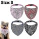 thumbnail image 1 of 4 Pieces Bandana For Dog Adjustable Dog Cat Puppy Bandana Pet Neckerchief For Small And Medium -sized, 1 of 5