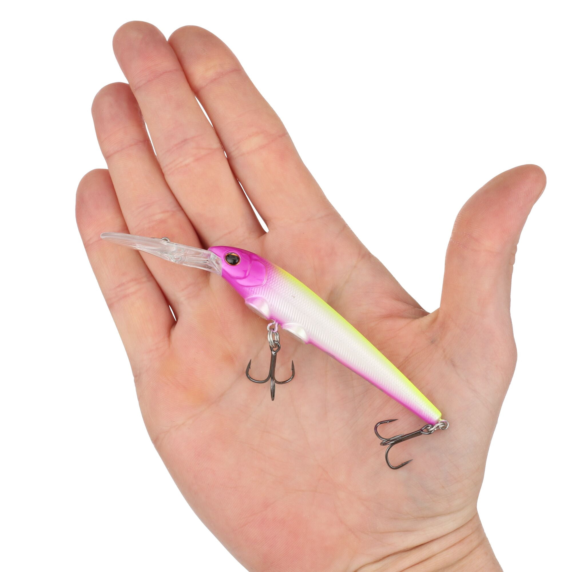 Berkley Deep Hit Stick, 3.75 in, Crankbaits, Pink Lemonade (1 Count)