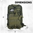thumbnail image 5 of Bug Out Bag Backpack Bugout Kit Great for Family - Survival Backpack for Earthquakes, Hurricanes, Floods, Tornados, Fires & Other Disasters, 5 of 7