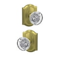 thumbnail image 5 of Schlage FC21HOB622CAM Custom Hobson Passage & Privacy Door Knob Set - Black, 5 of 7