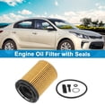 thumbnail image 2 of Unique Bargains Engine Oil Filter Replacement 26350-2T000 Oil Fuel Filter for Kia 2.5L Engine 21-22, 2 of 7