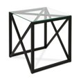 thumbnail image 1 of Henn&Hart 20" Table d'Appoint en Bronze Noircie, 1 of 8