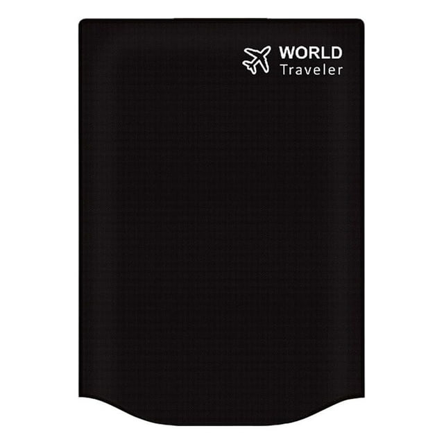 Transemion 1/2/3/5 Non-woven Travel Luggage Cover Dustproof Solid Color Sticker Type Waterproof Detachable Suitcase Bag Protector Black 24inch 1 Pc