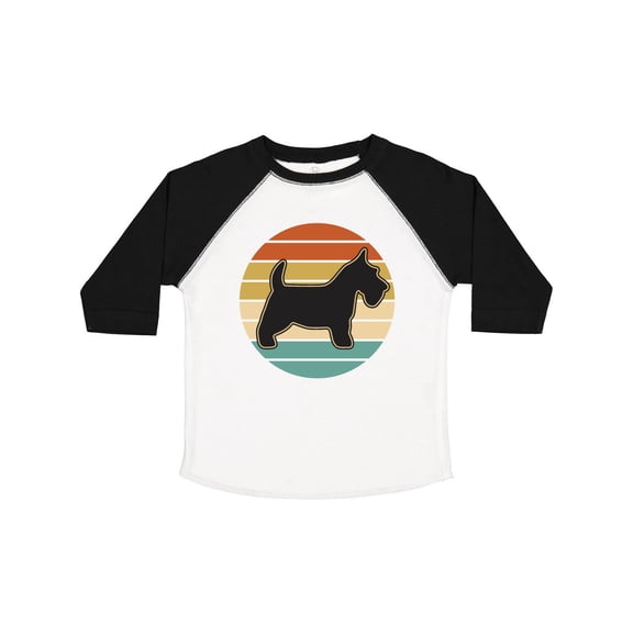 Inktastic Scottie Dog Vintage Scottish Terrier Boys or Girls Toddler T-Shirt