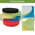 thumbnail image 6 of Rooha 5 Pcs 7 Inch 180Mm Car Round Flat Polishing Wheel Foam Polishing Sanding Pad Disc Foam Abrasive Pad Polisher For Rotary Tools, 6 of 8