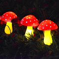 thumbnail image 3 of LINLIN Solar Mushroom Garden Lamp,8 Lighting Modes Waterproof Ornaments for Garden Lawn Pathway Landscape Yard Pathway Fence Decoration, 3 of 9