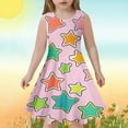 thumbnail image 2 of Robes Fille Robe Tutu Fille Robe d'Anniversaire Tout-Petit Robe de Princesse d'Été Robe de Fête d'Été Vêtements Bébé Fille 8-9 Ans Mode Fille, 2 of 5