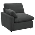 thumbnail image 4 of Collins Modular Power Loveseat Dark Grey, 4 of 11