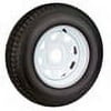 480 X 12 (B) TIRE AND WHEEL IMPORTED 5 HOLE PAINTED