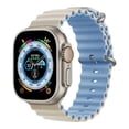 thumbnail image 1 of Correa para Apple Watch de Silicon, compatible con 38 mm / 40 mm / 41 mm. Modelo Ocean (Bicolor)., 1 of 3