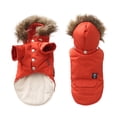 thumbnail image 1 of Fiudx Sudadera con Capucha para Perro, Abrigo de Invierno Cálido, Poliéster Suave, Transpirable y Cómodo, Ideal para Perros Pequeños, Ideal para Fiestas, Festivales Navideños, Corte Regular., 1 of 5