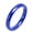 3mm Blue, variant on Women's Ceramic Comfort Fit Wedding Band Simple Ring Polished 6mm Black Size 9