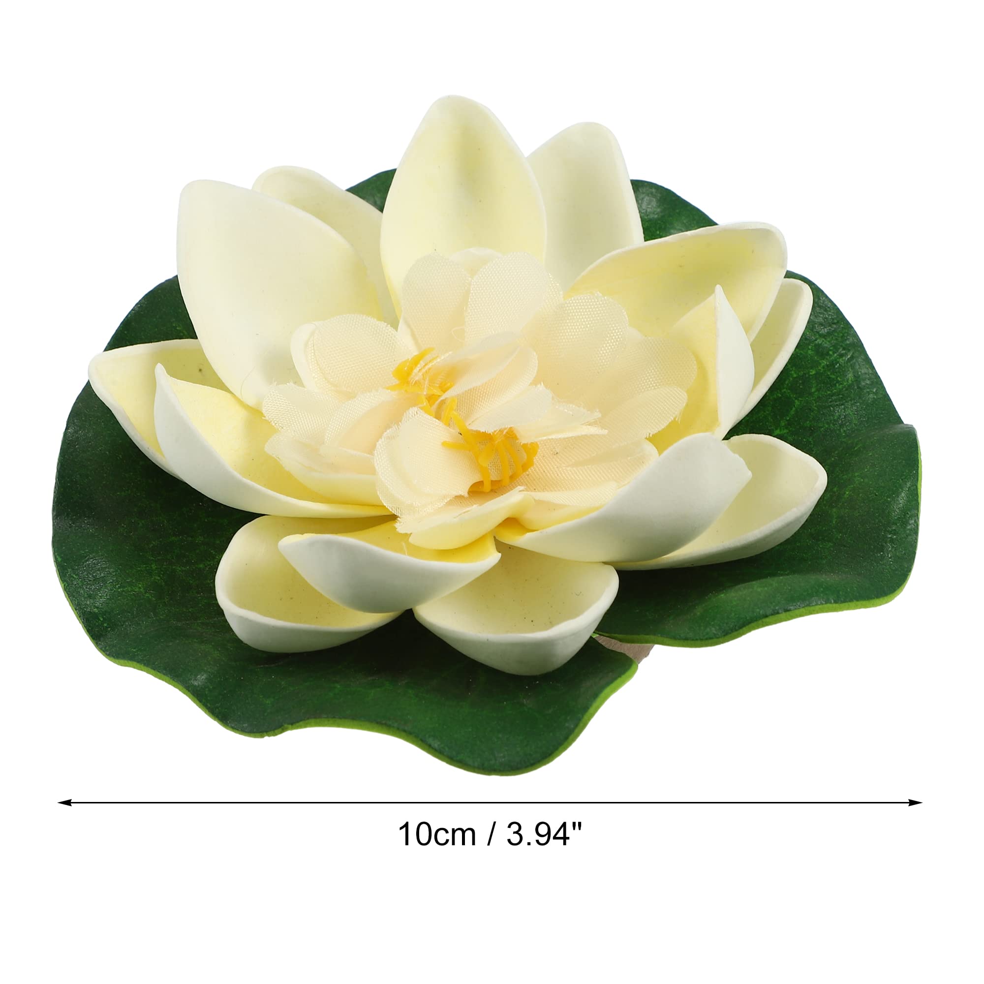 Decorative flower 10pcs Artificial Floating Lotus Flower, Artificial