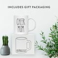 thumbnail image 4 of CTDream Simple Rustic Farmhouse Kitchen Decor 11oz. Ceramic Coffee Tea Mug Gift, Cheer Mom, 1-Pack, Includes Gift Box, Minimalist, Birthday Christmas Gift Ideas, 4 of 7