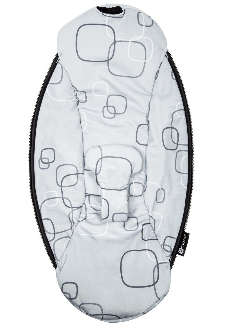 4moms extra mamaRoo Seat Fabric (models 1026 & 1037) Silver Plush