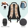 thumbnail image 4 of HUIACONG Cute Capybara Watermelon Print Backpack for Girls Boys Ages 6-18 Large Capacity Water Repellent Back to School Backpack for Elementary Middle High School Students Daily Use, 4 of 7