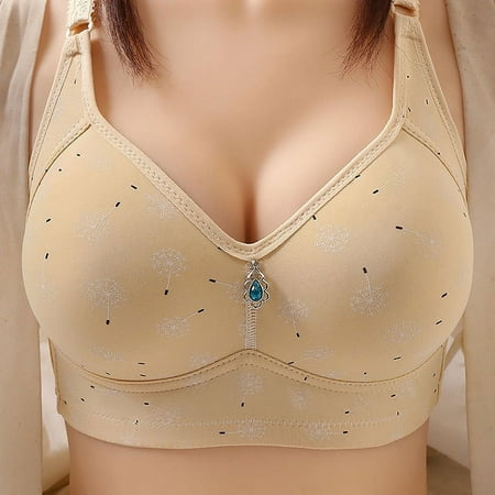 

Lenago Women s Seamed Wirefree Bras Casual Fashion Underwired Sexy Everyday Bras Lingerie Everyday Underwear Bras Size S-3XL on Clearance