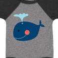 thumbnail image 4 of Inktastic Whale Cute Blue Boys or Girls Baby Bodysuit, 4 of 5