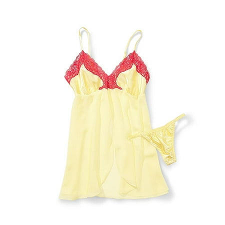 Women's Plus Sweet Dreams Babydoll Set