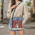 thumbnail image 5 of Kuiaobaty Snowmen Dachshund Snowflake Print Crossbody Bag for Women Travel, Waterproof Vegan Leather Hobo Handbag Crossbody with Adjustable Strap, Multi Pockets Shoulder Purse for Christmas, 5 of 7