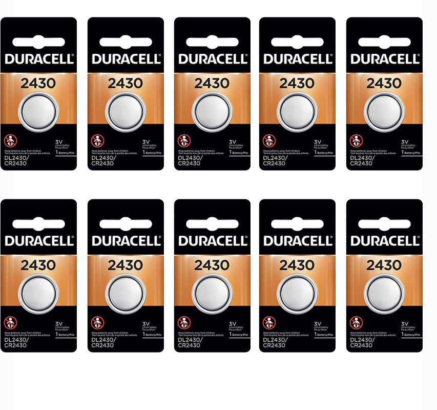 Duracell 2430 3V Lithium Coin Battery long lasting battery 1 count 