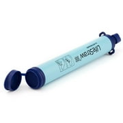 Lifestraw Personal Water Filter for Travel, Hiking, Camping and Survival - Blue