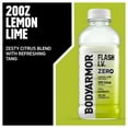 thumbnail image 4 of BODYARMOR Flash I.V. Zero Sugar Lemon Lime Electrolyte Sports Drink, 20 fl oz Bottle, 4 of 11