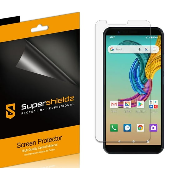 [6-Pack] Supershieldz for AT&T Fusion Z Screen Protector, Anti-Glare & Anti-Fingerprint (Matte) Shield
