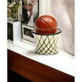 thumbnail image 2 of Kevins Gift Shoppe Hand Painted Ceramic Basketball Salt and Pepper Shakers, 2 of 3