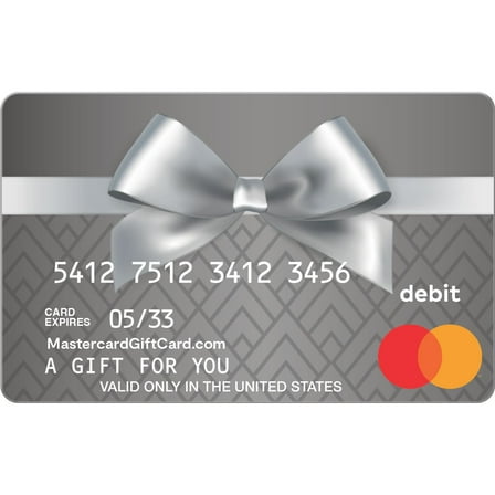 Mastercard® $20-$500 Silver Bowtie eGift Card (Plus $6.84 Purchase Fee) [Email Delivery]