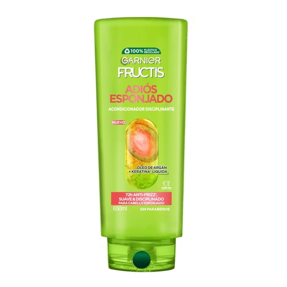 Acondicionador Garnier Fructis adiós esponjado suave & disciplinado 650 ml
