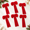 Red-Three-ear Style, variant on 6 Large Bows Formas Tree Red Three-ear