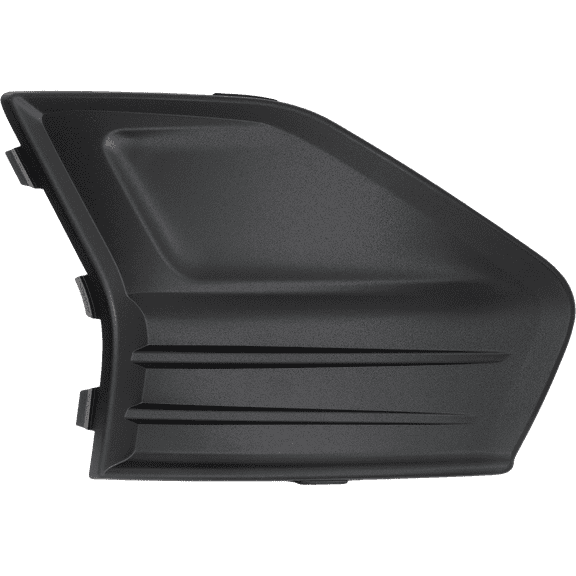 Fog Light Cover Compatible with 2019-2020 Ford Fusion Front, Passenger Side Textured Black