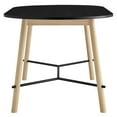 thumbnail image 3 of Infuse 71" Wood Grain Dining Table in Black Oak, 3 of 10