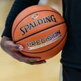 thumbnail image 6 of Spalding Precision Indoor Game Basketball Size 7, Eco-Grip Composite Cover, 6 of 9