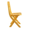 thumbnail image 3 of 4 Sillas Plegables Infantil Preescolar PLASTICOS LA ARDILLA Amarillo Maracuya, 3 of 4