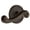 Timeless Bronze, variant on Grandeur 807415 Georgetown Solid Brass Rose Left Handed Privacy Lever Set - Brass