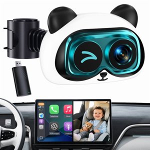 Baby Car Camera Monitor Rear Seat Monitor on the Original Car Screen 1080P HD Split Screen Navigation for Pet Owners Safety Infants