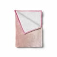 thumbnail image 2 of Pink Soft Flannel Fleece Throw Blanket, Blurred Background Changing Colors Ombre Inspired Composition Dreamy Display, Cozy Plush for Indoor and Outdoor Use, 70" x 90", Pink Peach White, by Ambesonne, 2 of 6