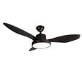 thumbnail image 2 of Ventilador de techo Mill luces CEFIRO CHOCOLATE VEN LUZ LED CEFIRO 36W CCT CHOCOLATE, 2 of 6
